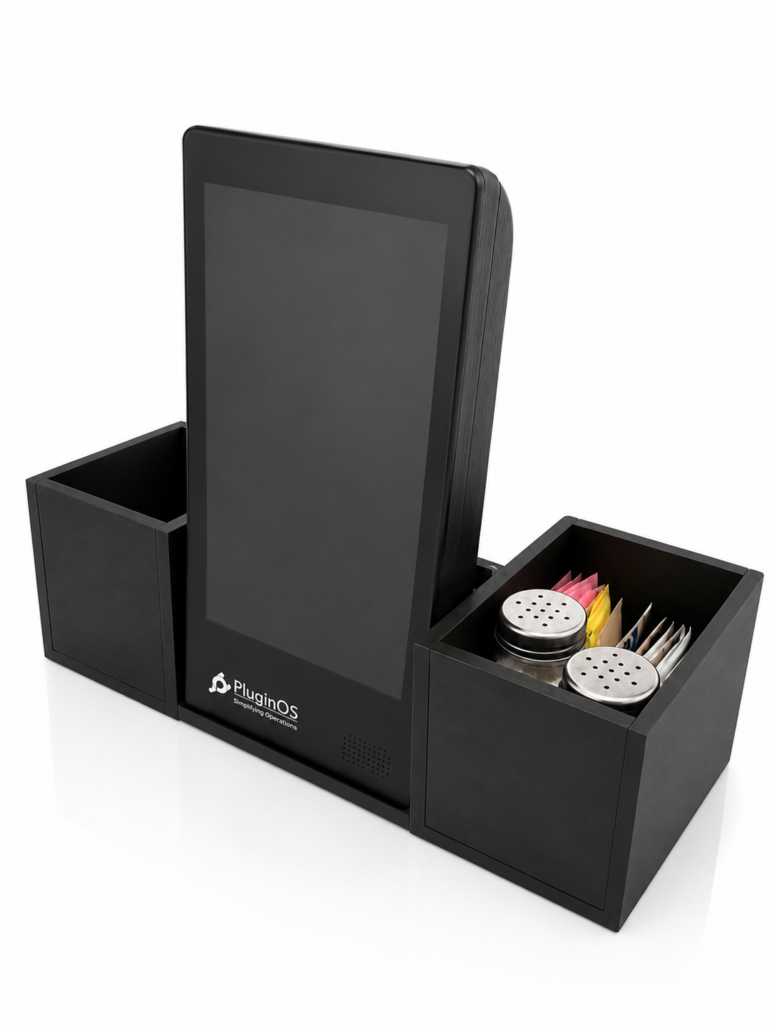 Bar & Table Caddy — Black
